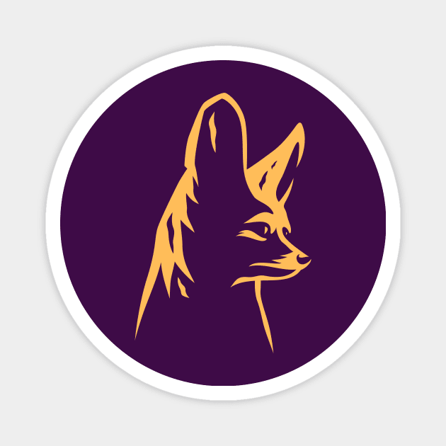 Fennec fox Magnet by S_Art Design